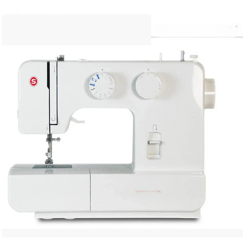 Singer จักรเย็บผ้า 1409 มัลติฟังก์ชั่ไฟฟ้าในครัวเรือนขนาดเล็กเข็มขัด Overlock จักรเย็บผ้า