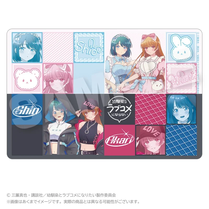 Anime Osananajimi wa Love Comedy ni Naranai Characters Acrylic Stand Figure Keychains Decorations Accessories