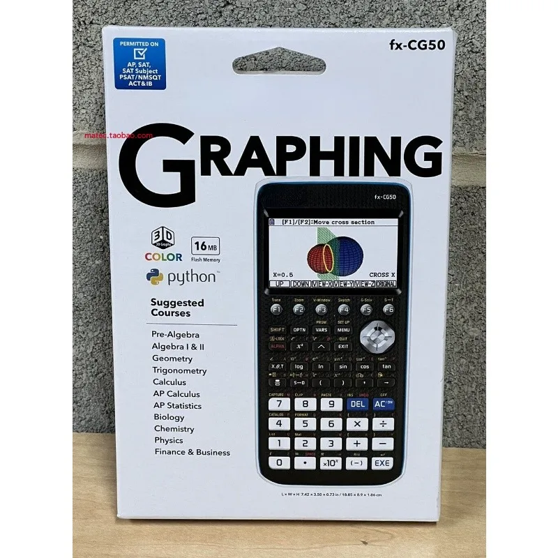 

In Stock American CASIO Fx-CG50 Chinese Graphic Calculator AP/Sat/IB Python