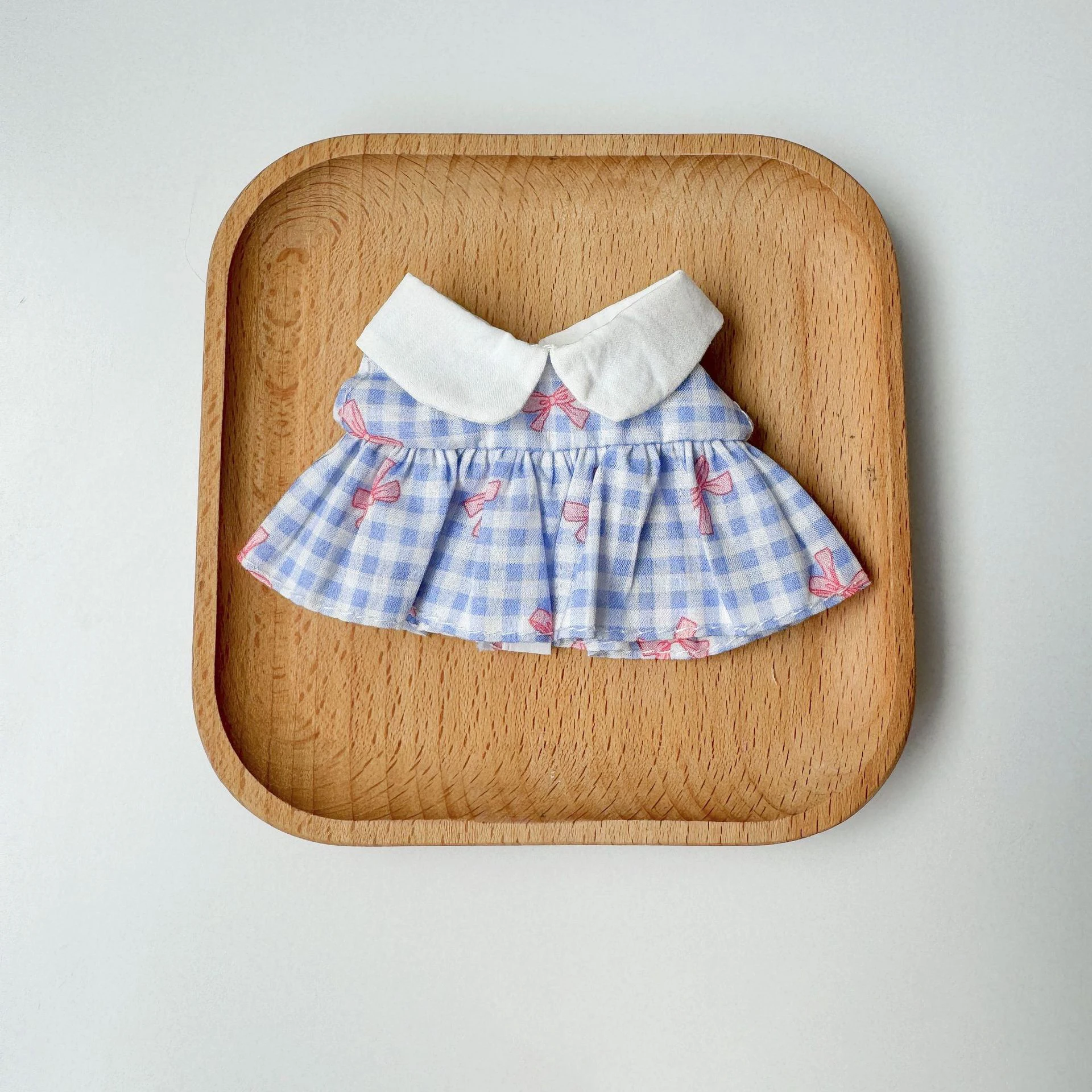 Puppenkleidungszubehör für 17 cm Labubu-Puppenkleid, 10 cm Tiere, Baumwollpuppen, Anziehrock, Weihnachtsgeschenke – Detail 8