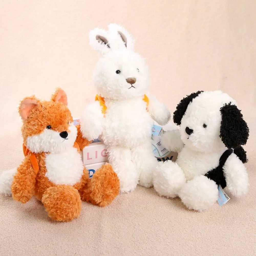 

Интерактивная коллекция кукол Beibei Rabbit, ручная работа, плюшевая игрушка для собаки Beibei, мягкая плюшевая кукла с мультяшными животными, вечеринки по случаю дня рождения