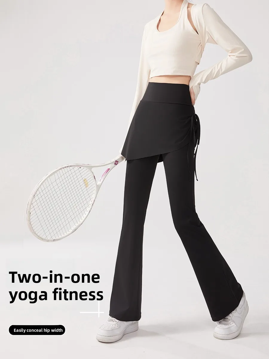 ارتفاع الخصر اليوغا السراويل النسائية Fitn بيلاتيس الجوارب المضادة للضوء تشديد بعقب تلوح في الأفق السراويل الطويلة السراويل البوليستر دنة
