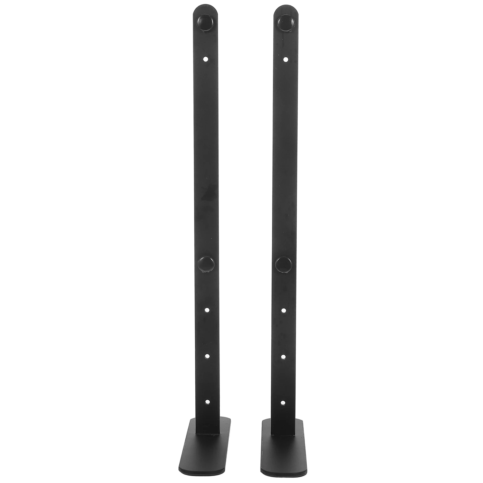 

2 Pcs Pegboard Desk Mount Adjustable Height Display Stand for Office Gaming Table Top Panel Organizer Bracket Support