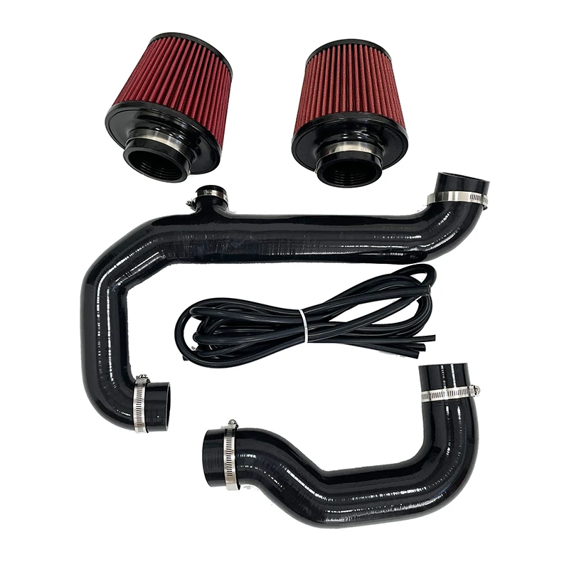 High Flow Inlet Intake Air Filter Kit Intake modification kit  For BMW LHD 135i 335i 335is E90 E91 E92 E93 2007-2010