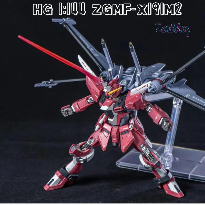HG 1:144 ZGMF-X191M2 Infinite Justice Model Handmade Comes with Waterslide DecalsKit High Mobility Exquisite Details GK Gifts