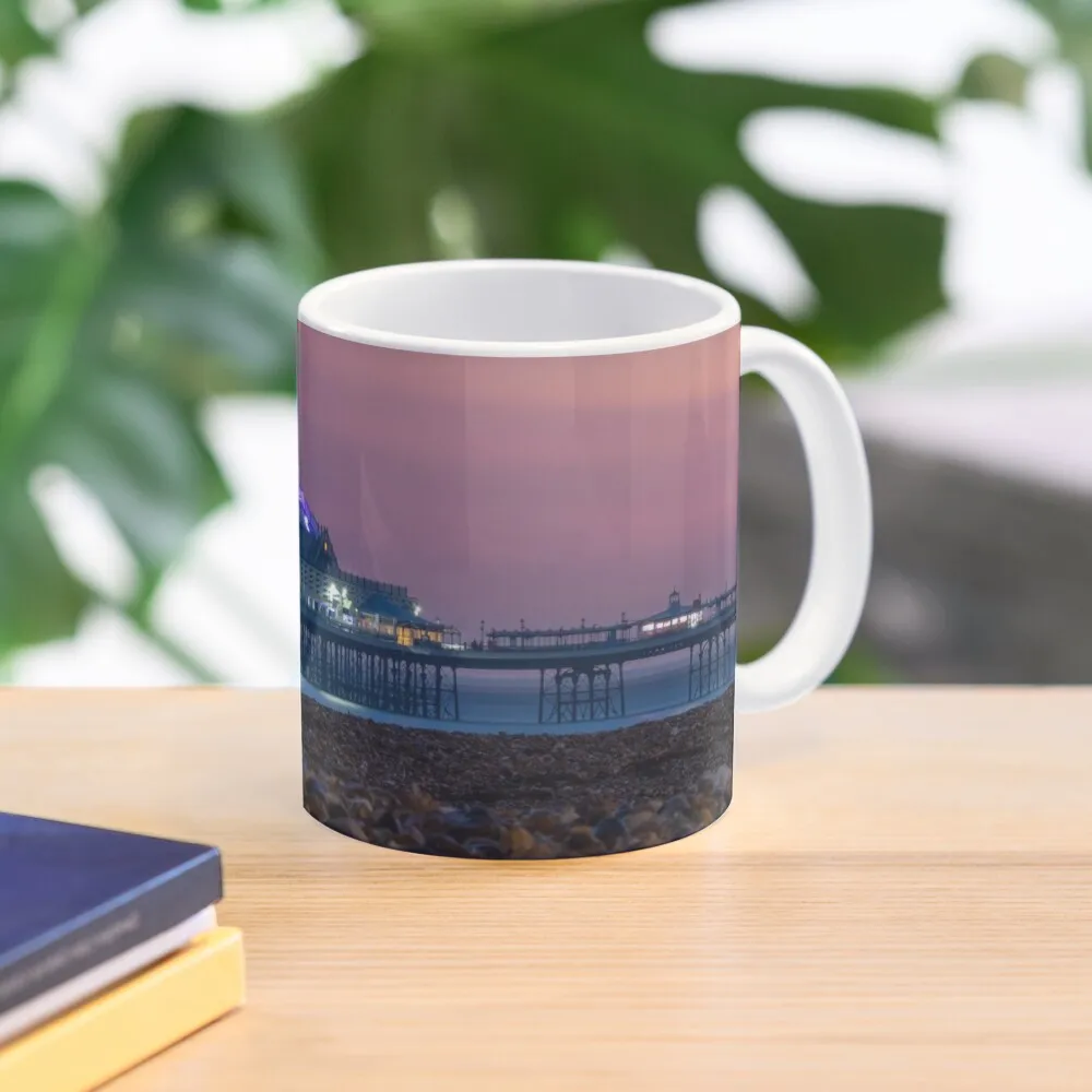 

Eastbourne Pier at night Coffee Mug Tea Cups Personalized Mug Thermo Coffee Cup To Carry Coffee Mugs