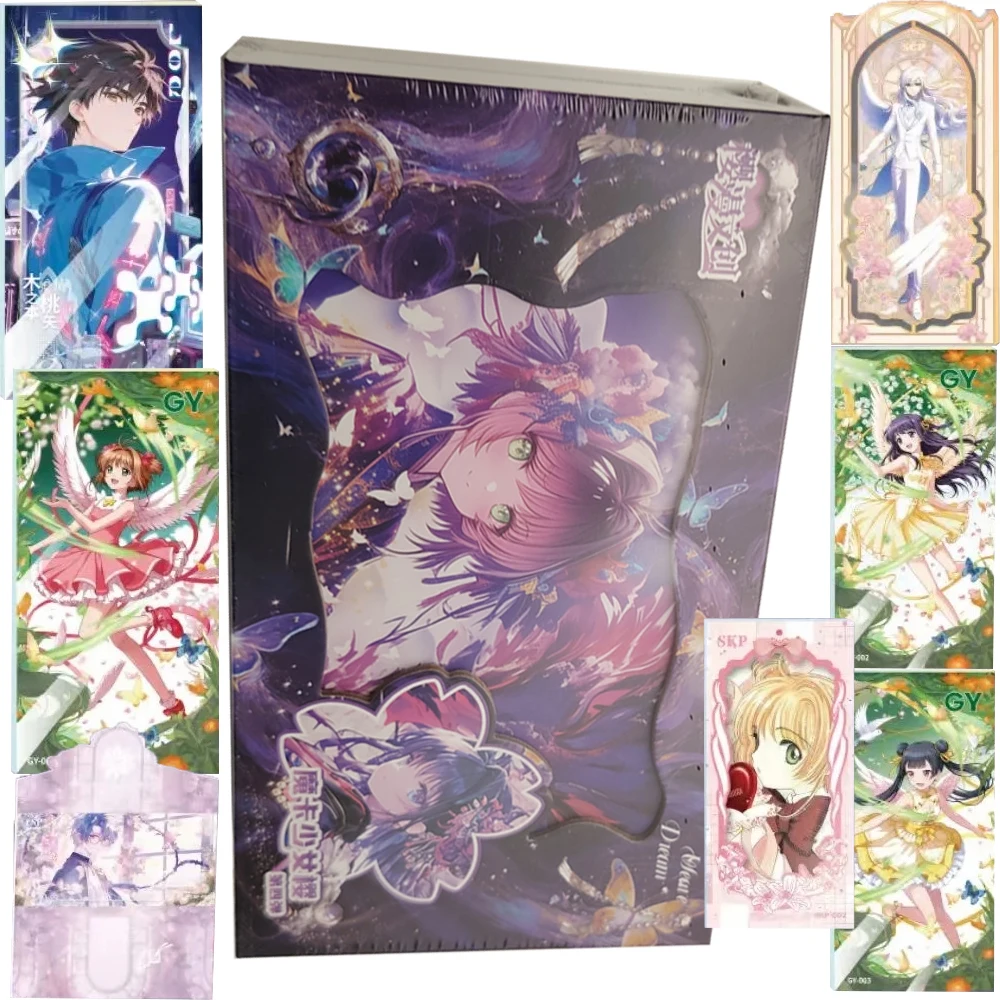 Card Captor Sakura Rare Characters Collection Cards Cute and Beautiful Magical Woman Practical Decorative Cards Delightful Gifts