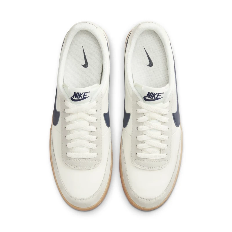 J. Crew x Nike Killshot 2 "Midnight Navy" couro camurça antiderrapante leve sapatos de cano baixo unissex azul marinho