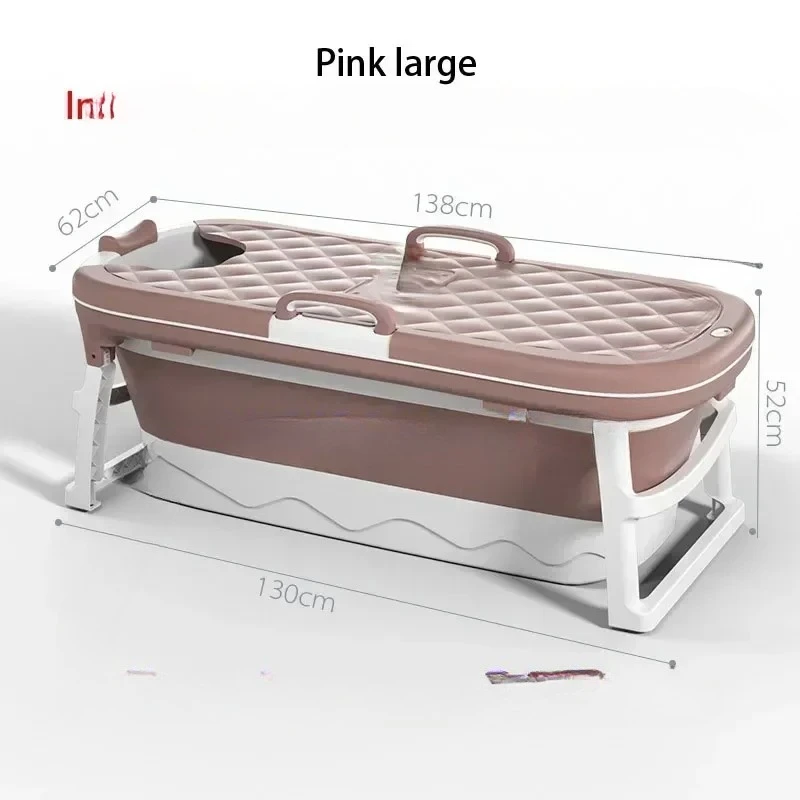 Bucket Foldable Bathtub Adult Plastic Sweat Thickened Large Sitting Household Relax Bath