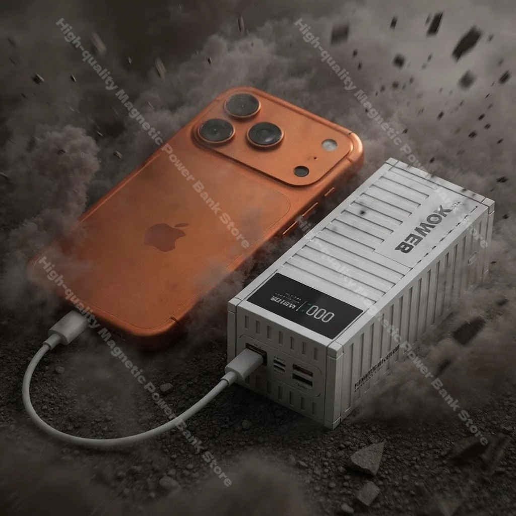 

New Portable Charger 66W Super Fast Charging Power Bank with 100000mAh External Battery Pack for iPhone 17 and Samsung S26 Ultra