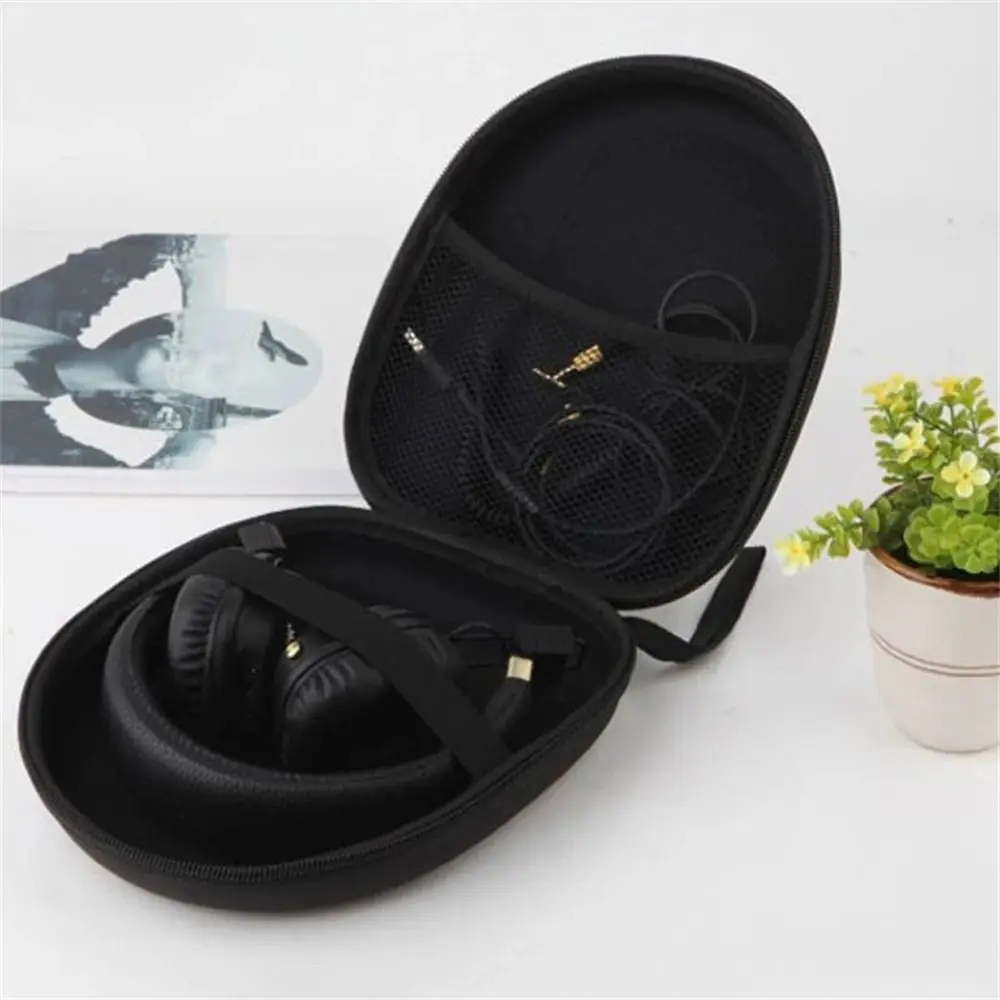 

Portable Waterproof 22X19X6CM Hard Shell EVA Case Headphones Carrying Case Headset Case Earphone Hard Case Headphones Box
