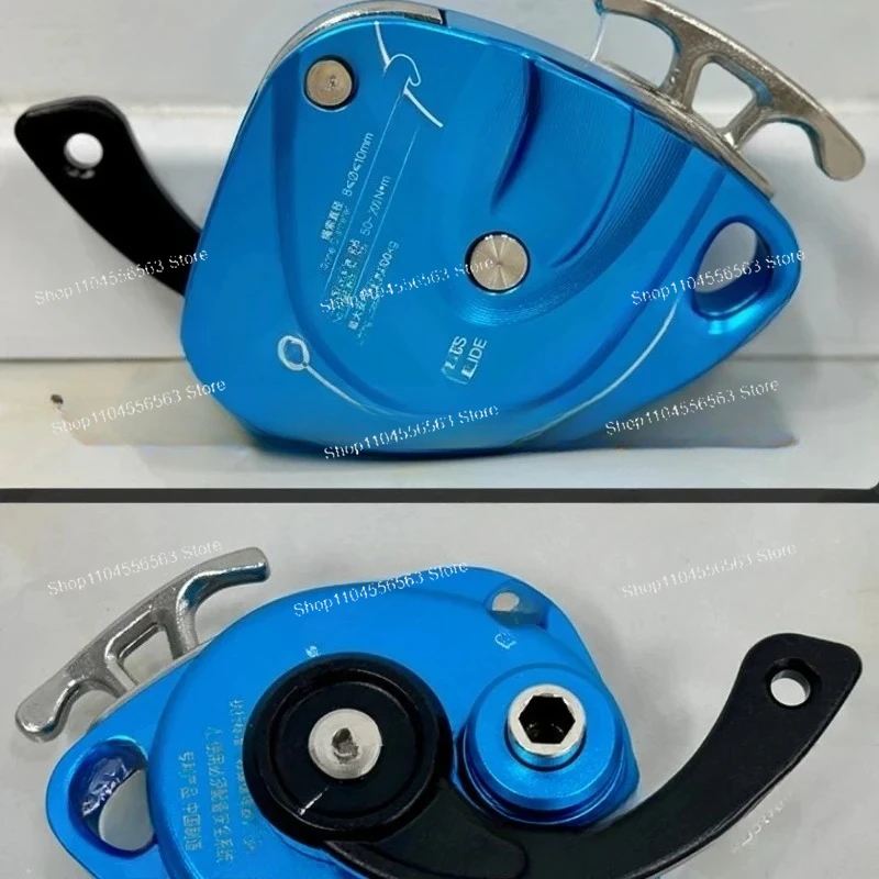 Electric Powered Ascender 200kg Capacity Rope Climbing Device for Rock Wall Access Industrial Fall Protection Safety Equipment