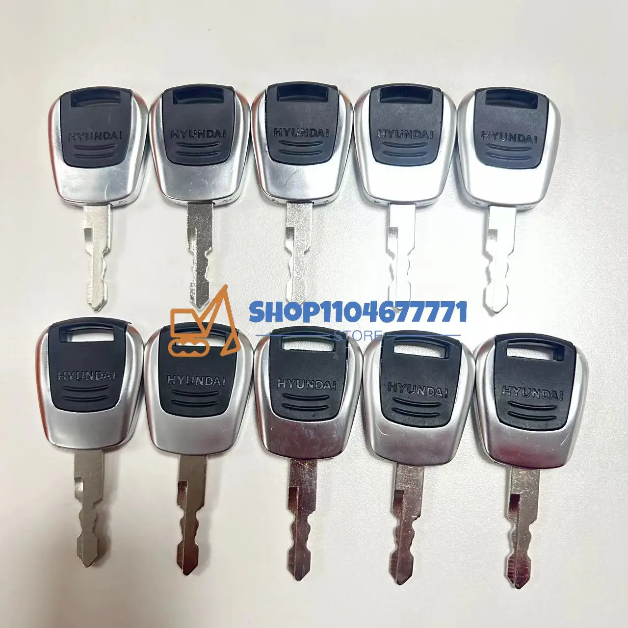 10PCS/5PCS/1PC 21Q4-00090 Ignition Key For Hyundai Excavator R200-9 Engine