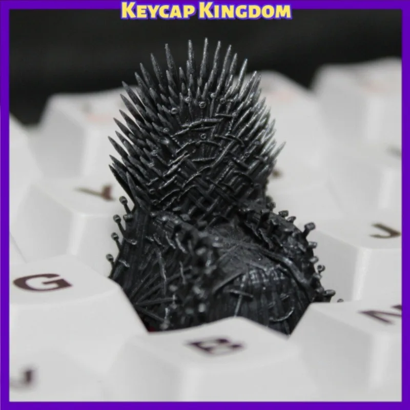 Game of Thrones Iron Throne 3D Printed Resin Custom Artisan Keycap Mechanical Keyboard Point Keycap Gaming Keyboard Collect Gift