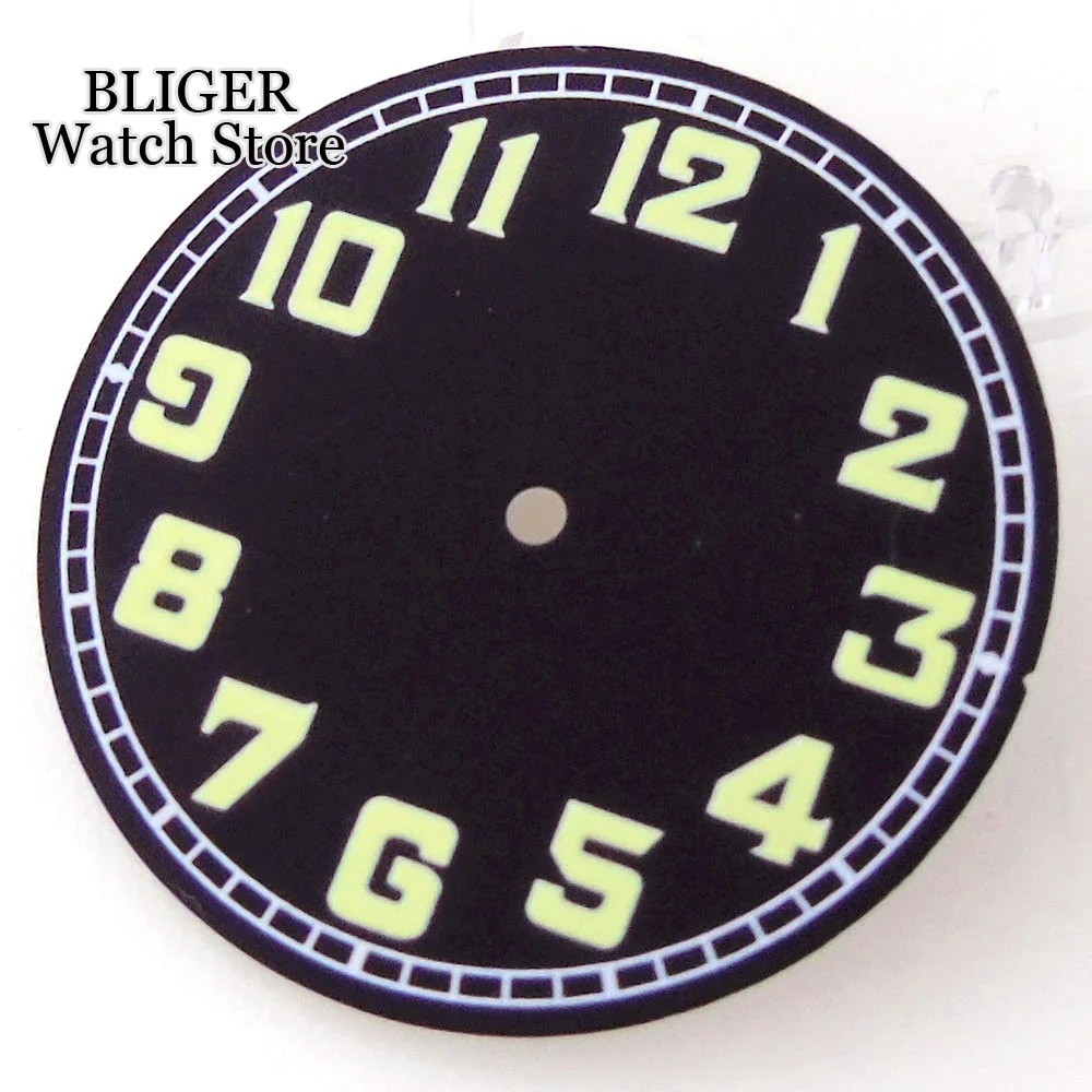 39mm Tandorio Uhrengehäuse 33,5mm Zifferblatt Saphirglas für nh35 nh35a pt5000 wasserdichte Uhrengehäuse-Schrauben krone