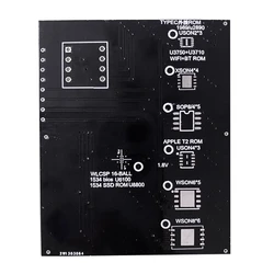 T2 Chip Read And Write Bios Socket For  Air T2 Ssd Rom Typec Rom Holder