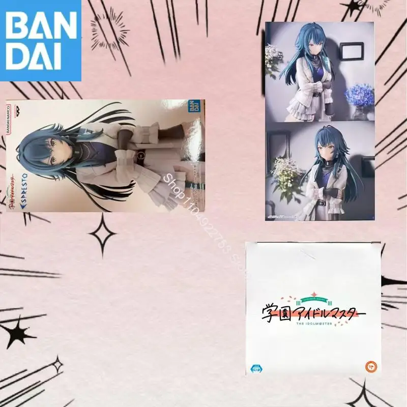 

Подлинная BANDAI NAMCO BANPRESTO Gakuen Idolm@ster ESPRESTO Tsukimura Temari, аниме-фигурка, модель, стоячая поза, фестиваль, подарочная игрушка