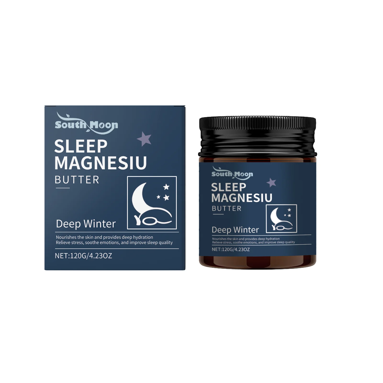 120g Magnesium Sleep Aid Cream Relax Body Help Fall Asleep Nourishing Smoothing Soften Relieve Muscle Overnight Magnesium Cream