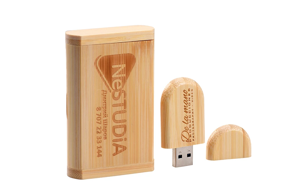 JASTER 30 Stück/Set U-Disk 64GB Holz-USB 2.0 32GB Flash-Laufwerk 16GB Hochzeitsgeschenke USB-Sticks 8GB Speicherstick Kostenloser individueller Logodruck – Detail 7