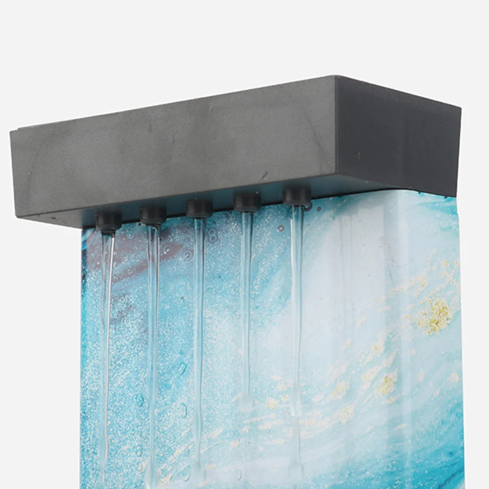 

1 set 1 Set Creative Desktop Fountain Usb Powered Waterfall Ornament Fengshui Indoor Office Decor Running Water Bonsai