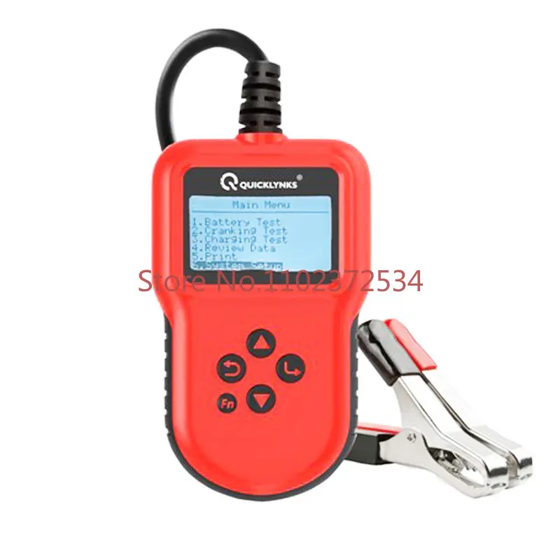 

Fireproof cover accurate testing 12v lithium battery capacity tester and indicator car motorcycle battery tester