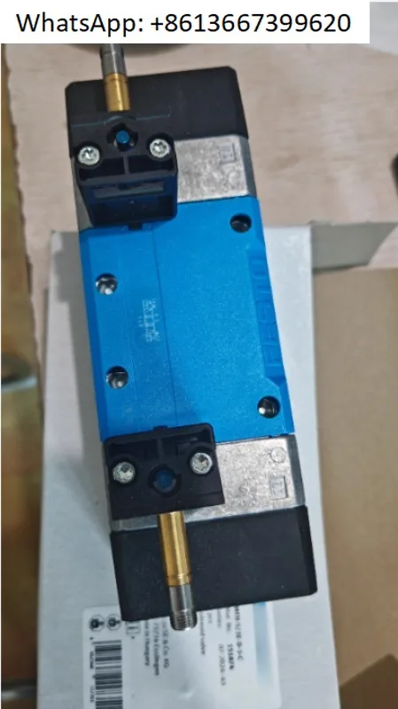 Solenoid valve MFH-5/3E-D-2/3-C, 3-position 5-way valve, 151855 151874