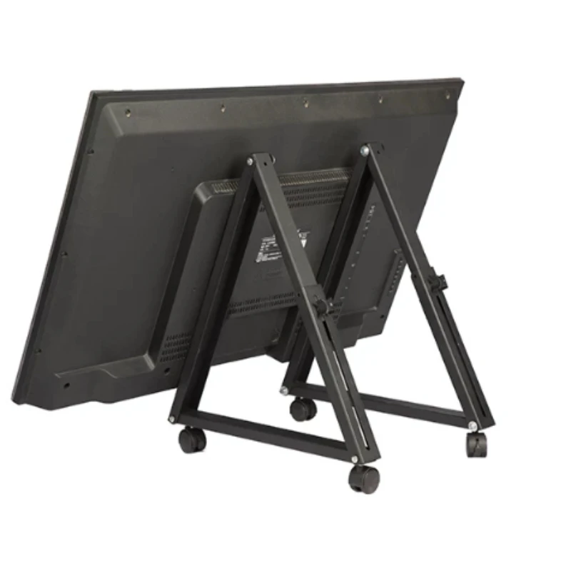 32-75 Inch Low Height TV Stand Movable Tripod Stage Screen Cart Cold-rolled Sheet Material Suitable for Flat Screen TVs