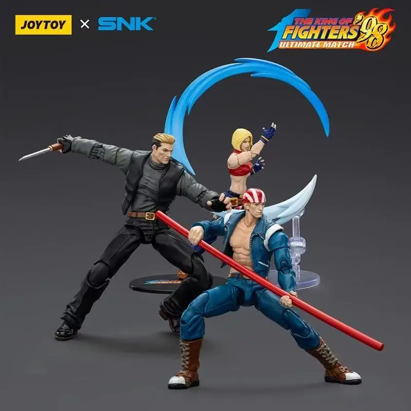 

Pre-sale JOYTOY Dark Source XSNK The King of Fighters '98UM '97 Special Team Threesome 1:18 Movable Soldier Figures