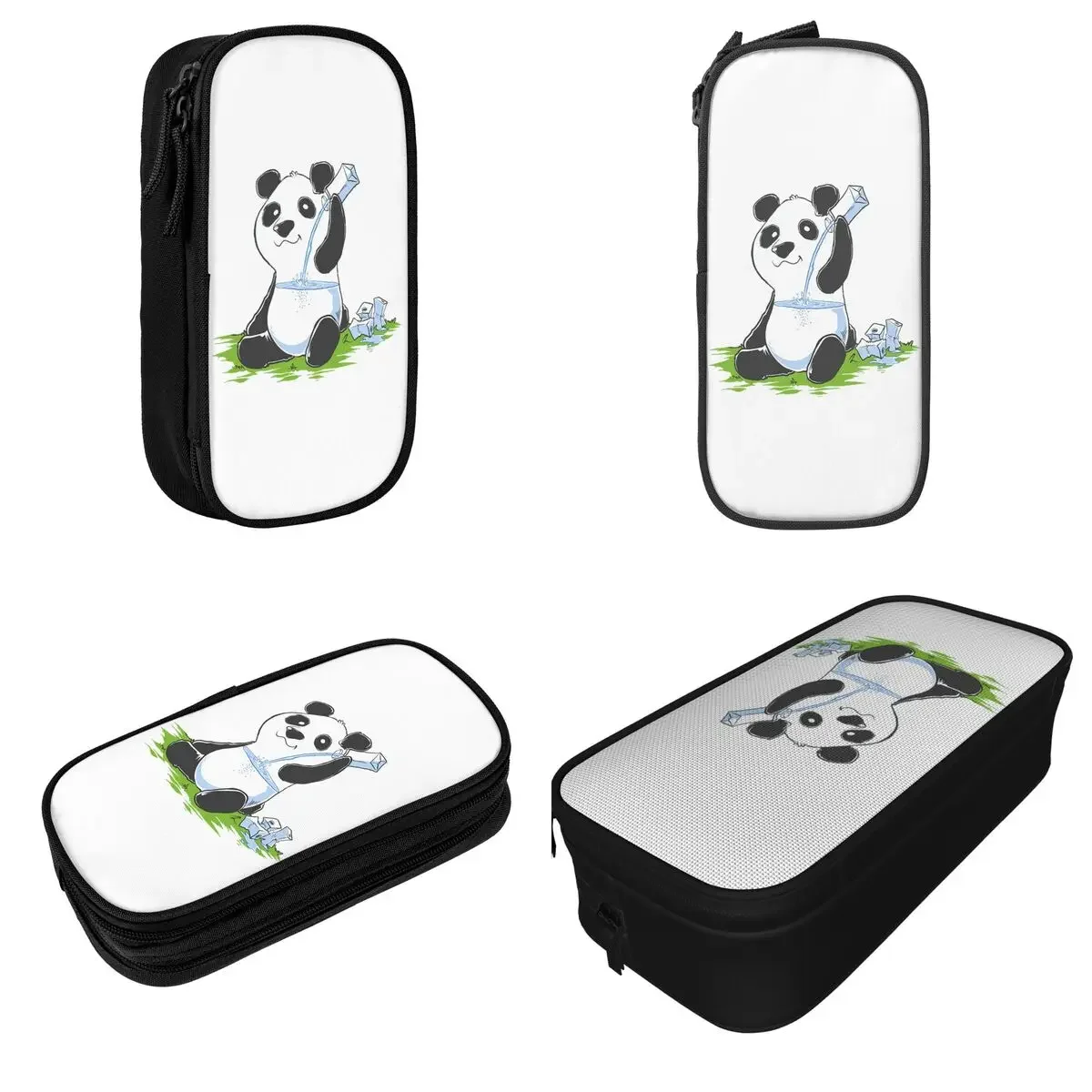 Panda In My Fillings Pencil Case Cartoon Cute Animal Pencilcases Pen Large Storage Bag Students School Stationery