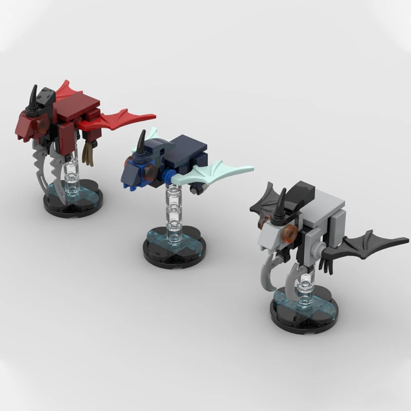 

138 шт. MOC MLP Makuta-Phantoka Makuta, строительные блоки, рождественский подарок, развивающие игрушки с распознаванием цвета, просветляющие игрушки для снятия стресса