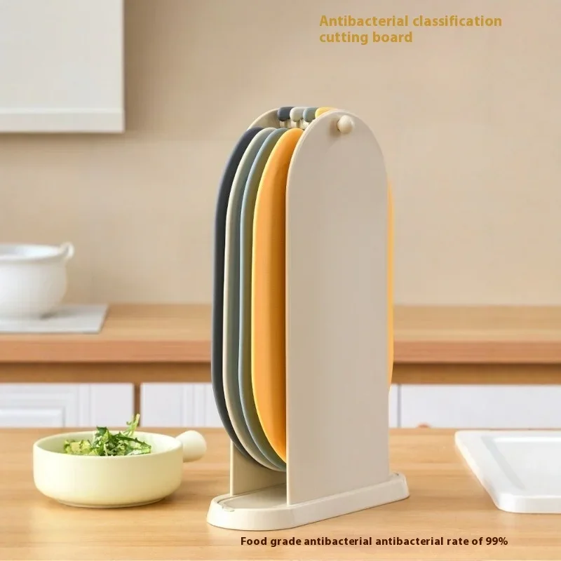 Hot TPU Cutting Board, Antibacterial and Mildew Resistant, Kitchen Double-sided Cutting Board, Wall Mounted Meat Cutting Board