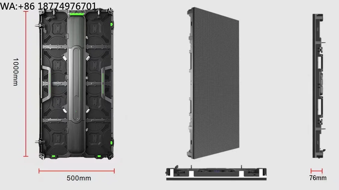 

Уличный светодиодный экран 4K 500x1000 мм, видеостена, полная система, для концертных сцен, аренда, фон, P3.91 LED видеостена