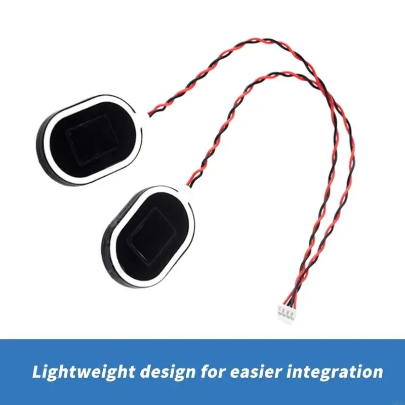 Q84A Lightweeded 2030 Loudspeaker 8Ω 2W 4pin ph1.25 연결 캐비티 스피커 디스플레이에 쉽게 설치할 수 있습니다.