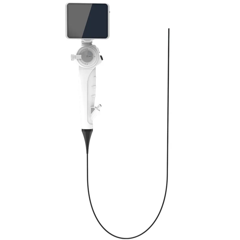 Complete Set Reusable Digital Flexible ENT Rhinolaryngoscope Nasopharyngoscope Video Endoscope with Touch Screen Processor Unit