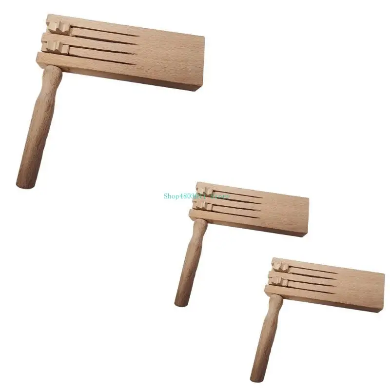 

T3LD Mexicans Matraca Kids Percussion Ratchet Noise Makers Soundboard Educational Toy