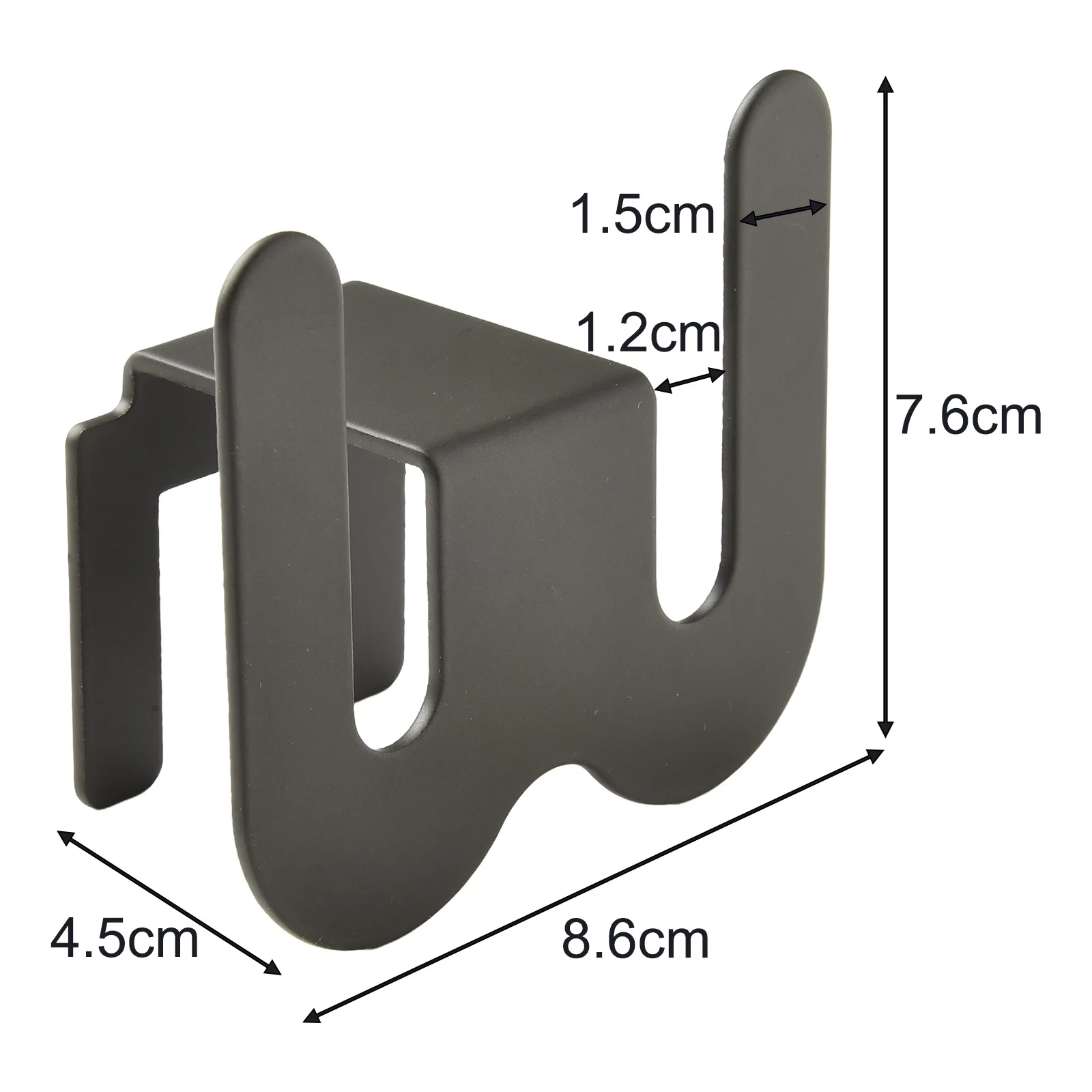 Bathroom Living Room Wall Mounted Slipper Rack 8.6x7.6x4.5cm Efficient Use Of Space Organized And Tidy Solution