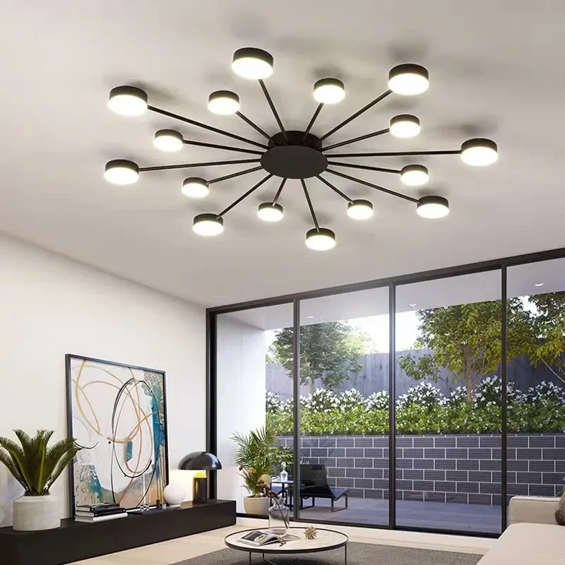 Nordic LED Ceiling Indoor Lighting Home Lamps Living Room Dining Bedroom Cloakroom Decoration Chandelier Lights Modern Wall Lamp