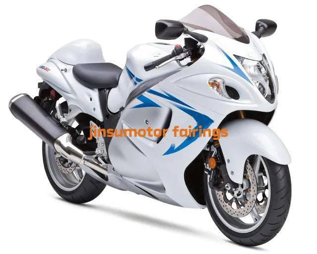 Injection For SUZUKI Hayabusa GSXR 1300 GSXR1300 CC 2008 2009 2010 2011 2012 2013 15 16 17 18 19 Fairings 173No.50 white stock