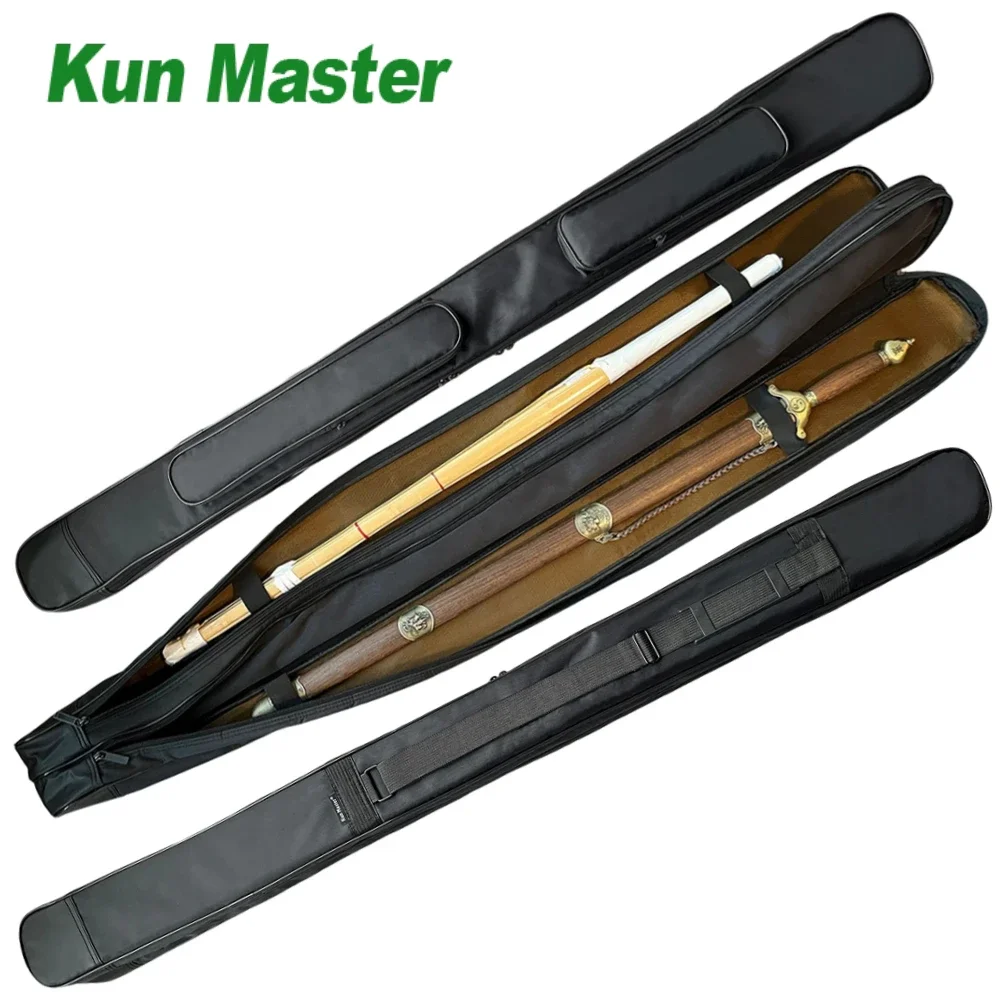 1.3 Meter Sword Bag 51in Martial Art Case Packed 2 Sword Waterproof Bag Stick  Holder Carry Case Tai Chi Bag Shoulder Bag