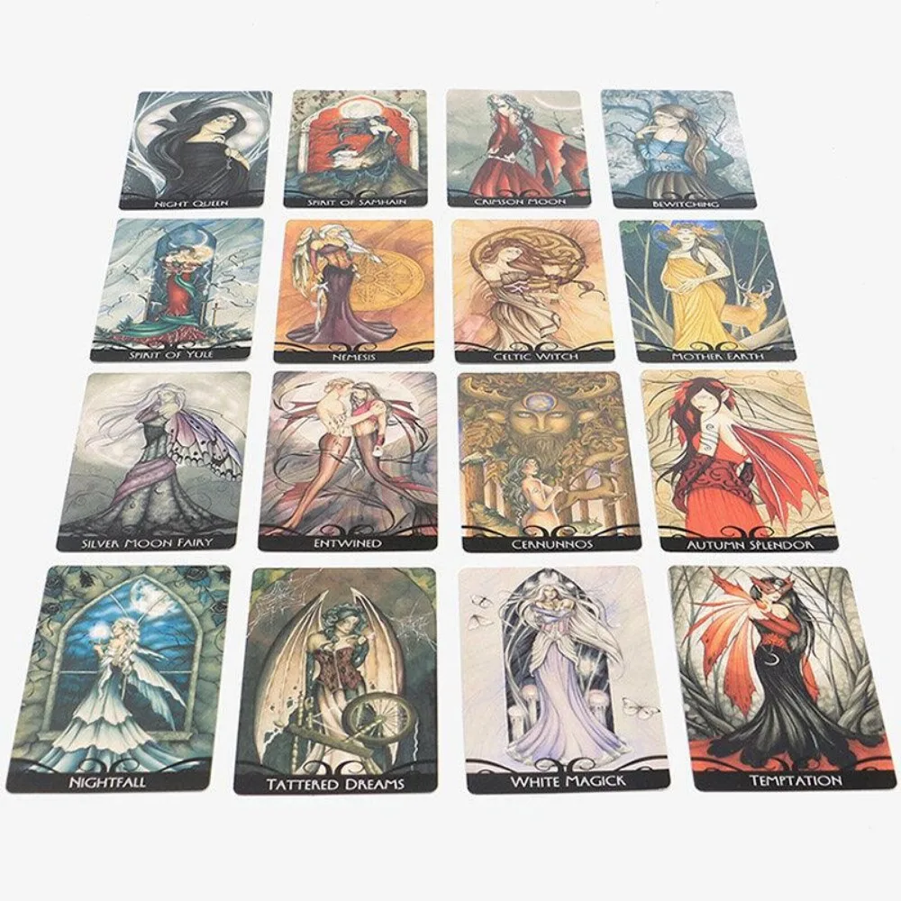 English Version 36 sheets Enchanted Oracle Cards Deck