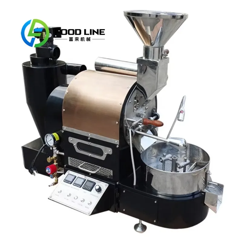 Coffee Bean Roasters 1 2 3 6 10 kg CE Certificate Electric Commercial Home Mini Coffee Roaster Machine 2026