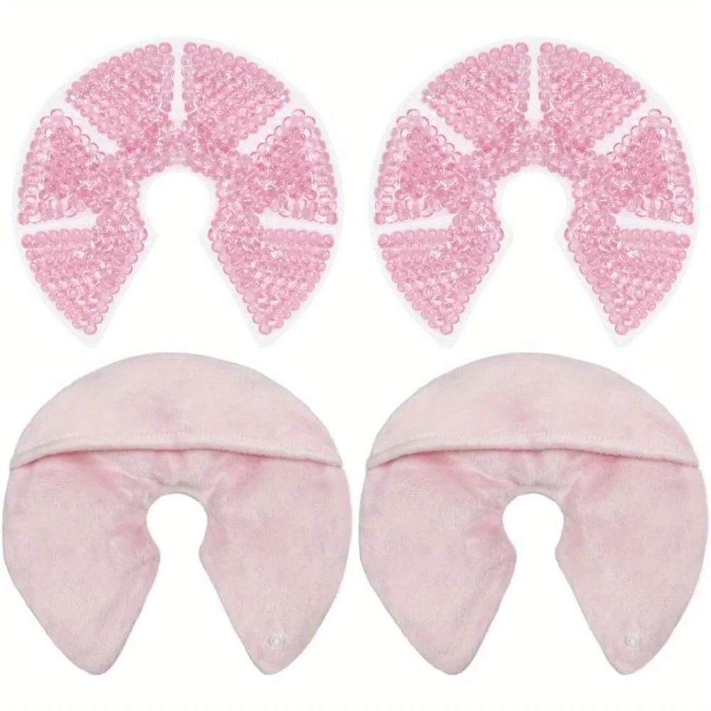 Breast Therapy Pads Hot Cold Breastfeeding Gel Pads Breastfeeding Essentials and Postpartum Recovery, Nursing Pain Relief