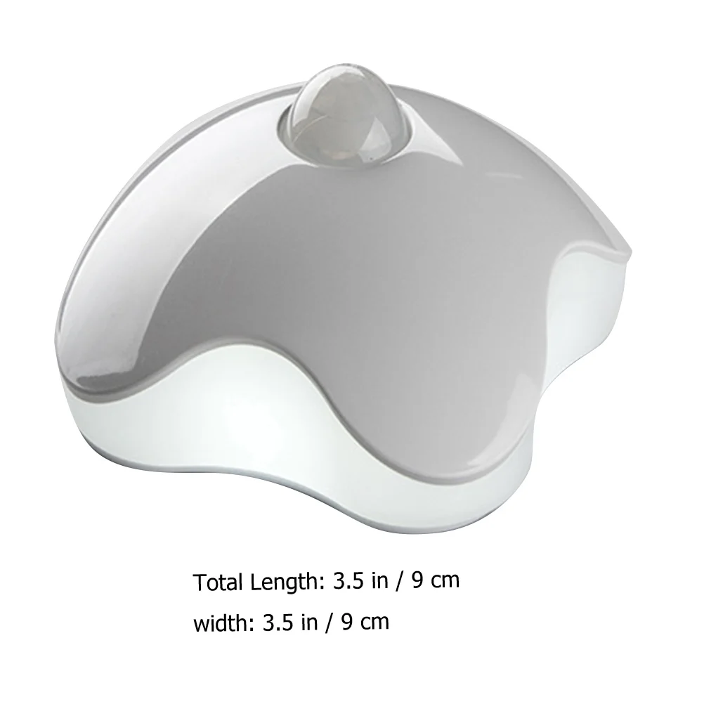 

Four Leaf Night Lamp Operated Lights White LED Sensor Lights Operated Stairs Closet Bedroom Wardrobe Lighting