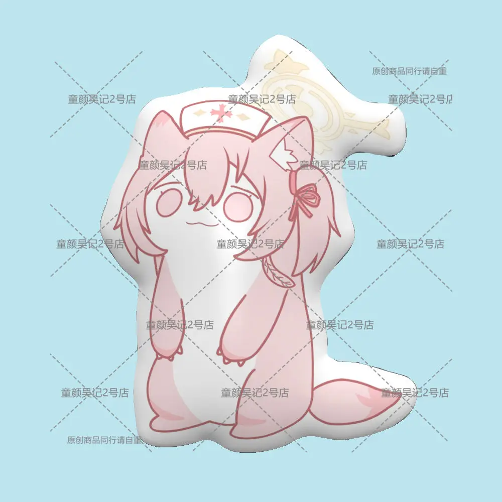 35/40/45cm Anime Blue Archive Sumi Serina Plush Cushion Soft Stuffed Cushion Kids Plushie Pillows  Sofa Bed Boys Girls Gift