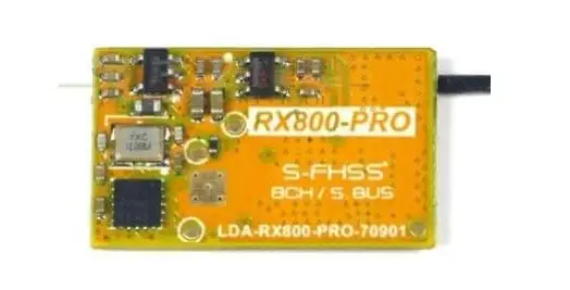 

Micro RX800 PRO 8CH 2,4G приемник FPV SBUS ресивер совместимая Futaba T4YF T6J T10J T14SG T18MZ T18SZ FUTABA S-FHSS