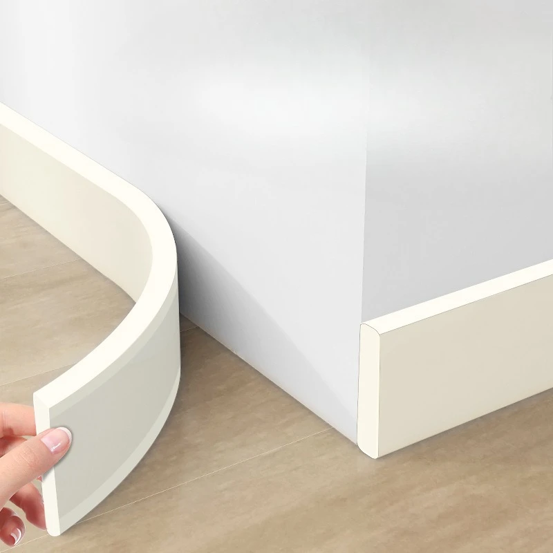 6/2M Waterproof Enclosure Self Adhesive Skirting Line 3D Wall Sticker Thickened Anti-collision Decoration Kid's Corner Line