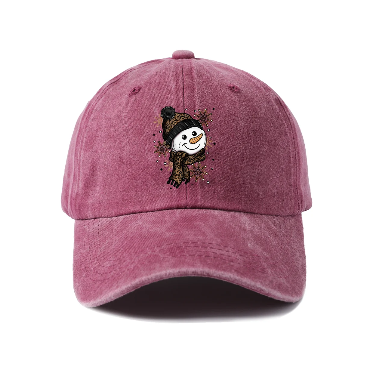 Owl Holding Coffee Mug Graphic Vintage Washed Baseball Cap, Adjustable Unisex Dad Hat, Weekend Gift