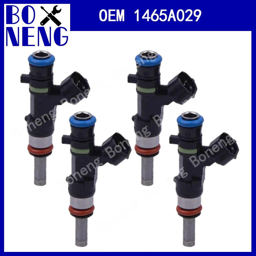 4 unids/lote OEM 1465A029 inyector DE combustible para Mitsubishi Lancer Outlander Evolution MR GSR ES DE GTS 2.0L EAT305 piezas de automóvil