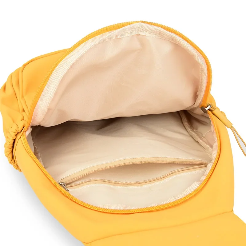 حقيبة ظهر أكسفورد قماشية قابلة للتحويل، خفيفة الوزن للكمبيوتر المحمول، حقيبة صدر كروس مقاومة للماء، مناسبة للمغامرة