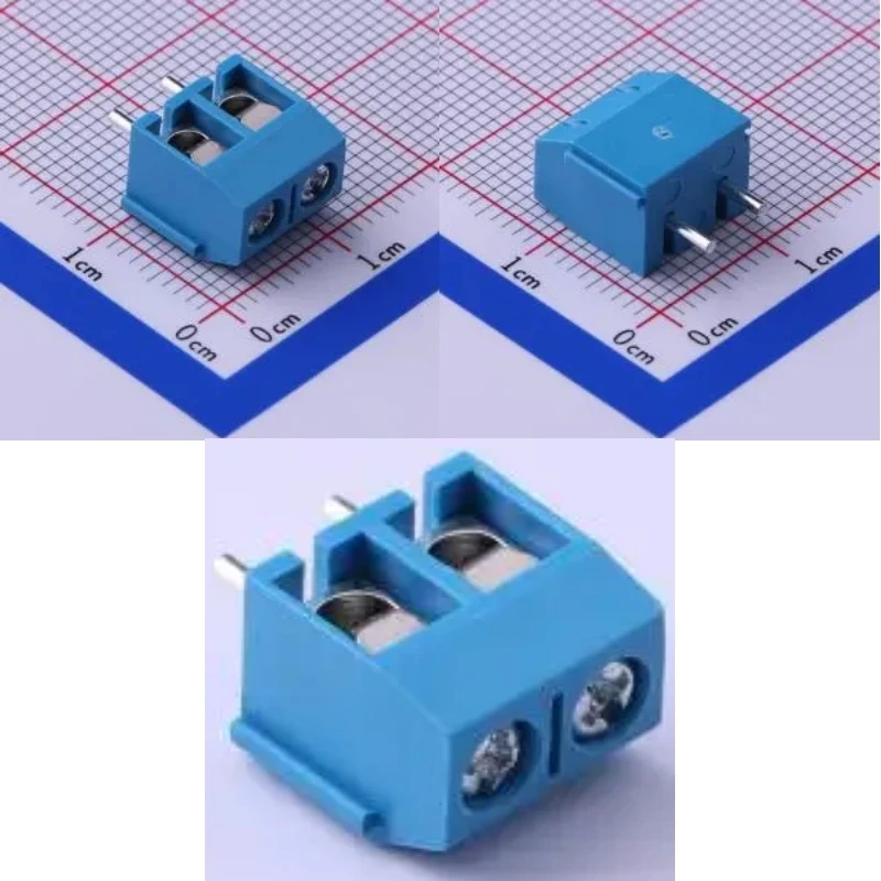 （10PCS）5.08-301-2P 301-2P 2P 2 Pin Screw Terminal-Block Connector 5mm Pitch KF301-2P